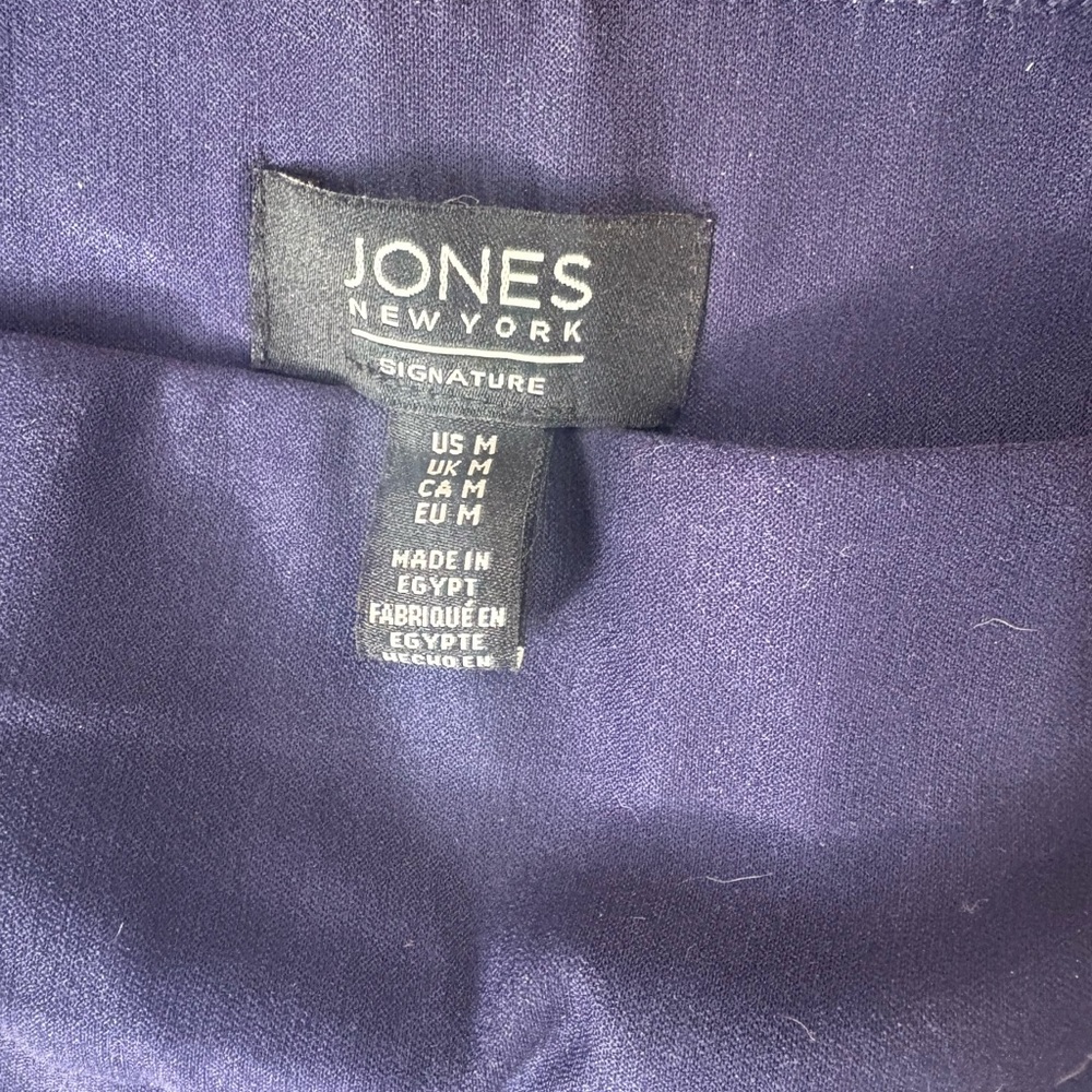 Jones New York Signature Deep Blue Apparel